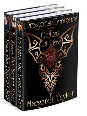 cover image of Dragons, Griffons and Centaurs, Oh My! Books 1-3
